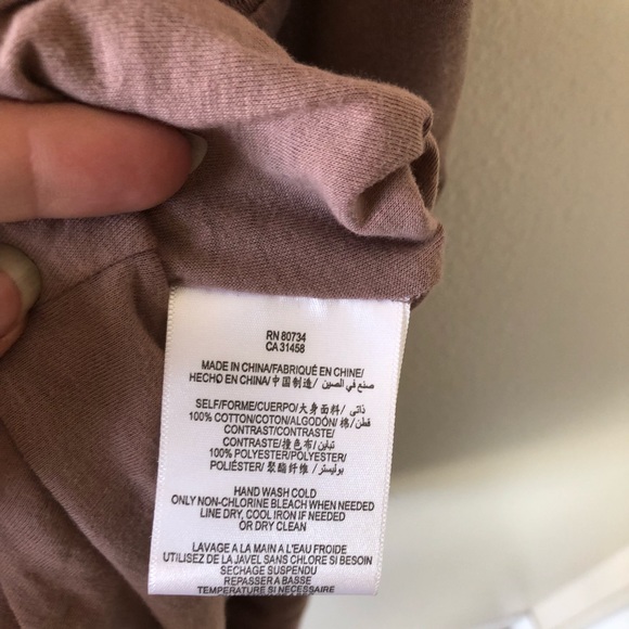 BCBGeneration Mauve Rose Summer Dress Size Large - Picture 5 of 5